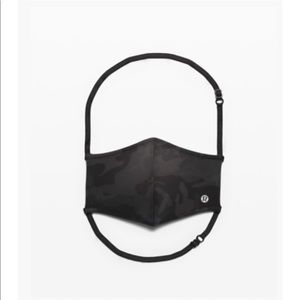 Lululemon Face Mask Camo Multi Grey NEW